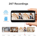 Telecamera WiFi HD S20 con interfono vocale bidirezionale