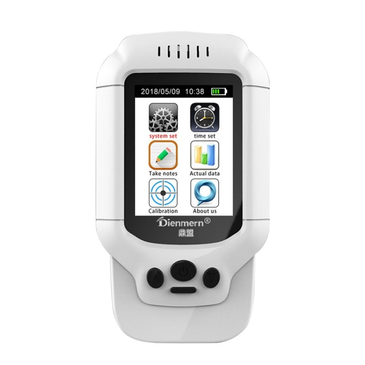 Tester polveri PM2.5 e formaldeide DM502 con display LCD