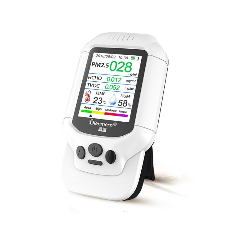 Tester polveri PM2.5 e formaldeide DM502 con display LCD