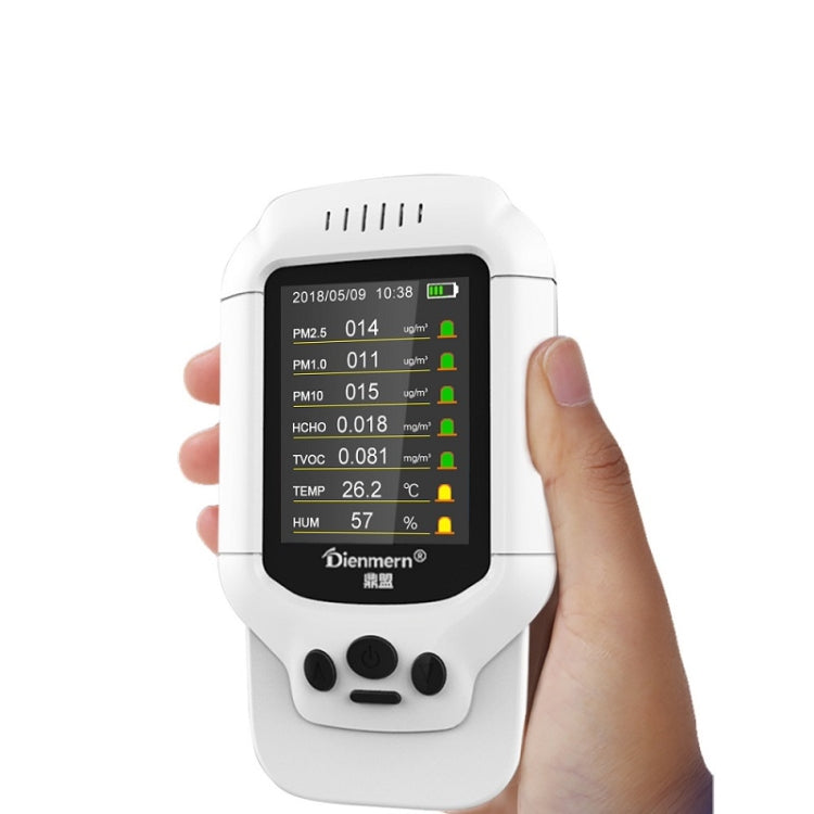 Tester polveri PM2.5 e formaldeide DM502 con display LCD