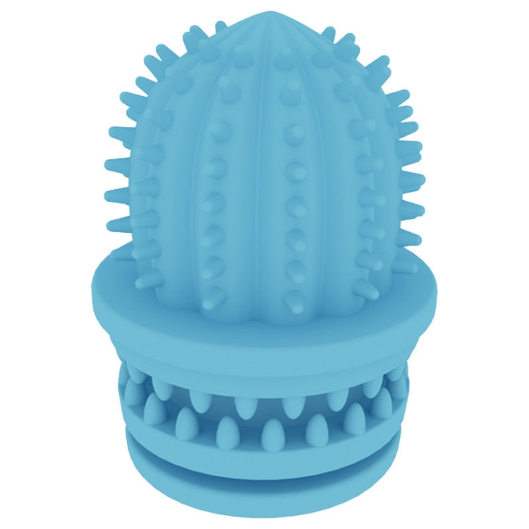 2 PCS Pet Pulizia Denti TPR Cactus Giocattoli educativi leggeri resistenti al morso, Cactus Light Blue, Cactus Light Pink, Cactus Avocado Green