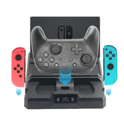 Staffa di archiviazione della base di ricarica per console di gioco multifunzionale per Nintendo Switch, S053