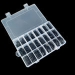 O-Ring in gomma per auto Aria condizionata Anello di tenuta resistente alla corrosione ad alta temperatura, 740 PCS / Box