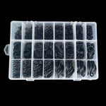 O-Ring in gomma per auto Aria condizionata Anello di tenuta resistente alla corrosione ad alta temperatura, 740 PCS / Box