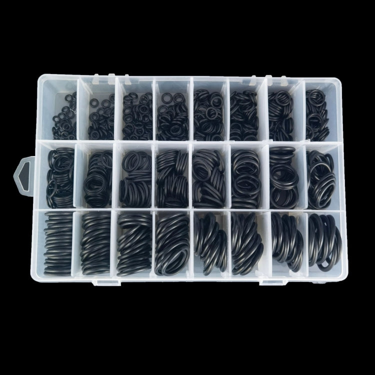 O-Ring in gomma per auto Aria condizionata Anello di tenuta resistente alla corrosione ad alta temperatura, 740 PCS / Box