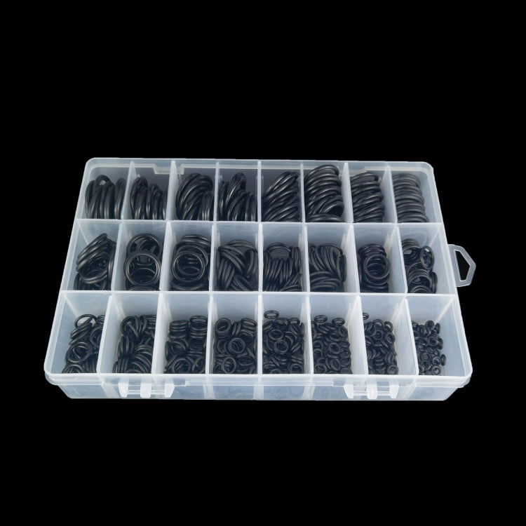 O-Ring in gomma per auto Aria condizionata Anello di tenuta resistente alla corrosione ad alta temperatura, 740 PCS / Box