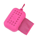 Asciugamano sportivo per il freddo estivo per rinfrescare l'asciugamano ghiacciato, 30x90cm, 30x80cm