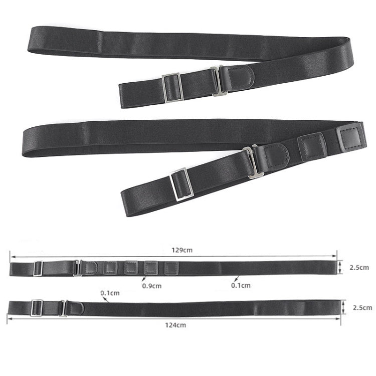 Cintura nascosta fissa anti-cablaggio fissa antiscivolo da 2 pezzi, stile:, Upgrade Model, Leather Model