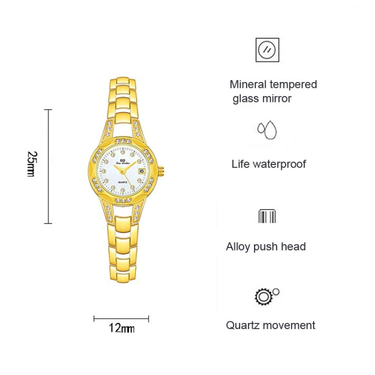 BS Bee Sister FA1679 Orologio da donna con calendario 25mm
