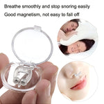 10 mini tappi per russare magnetici portatili in silicone, 10 PCS