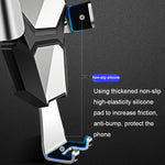 Supporto universale per telefono da auto a gravità in metallo, Metal Gravity Car Phone Holder