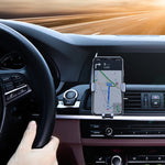 Supporto universale per telefono da auto a gravità in metallo, Metal Gravity Car Phone Holder