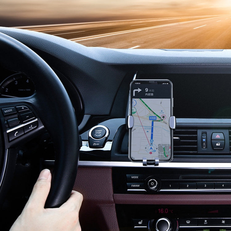 Supporto universale per telefono da auto a gravità in metallo, Metal Gravity Car Phone Holder