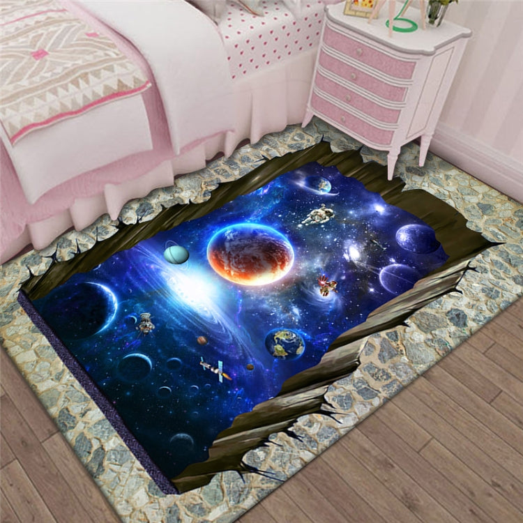 Tappeto da soggiorno geometrico visivo rettangolare stereo 3D, 40x60cm, 50x80cm, 60x90cm, 80x120cm
