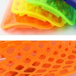 Protezione per le gambe trasparente a nido d'ape in TPR, TPR Fluorescent Green S, TPR Fluorescent Green L, TPR Yellow S, TPR Yellow L, TPR Orange S, TPR Orange L, TPR Blue S, TPR Blue L