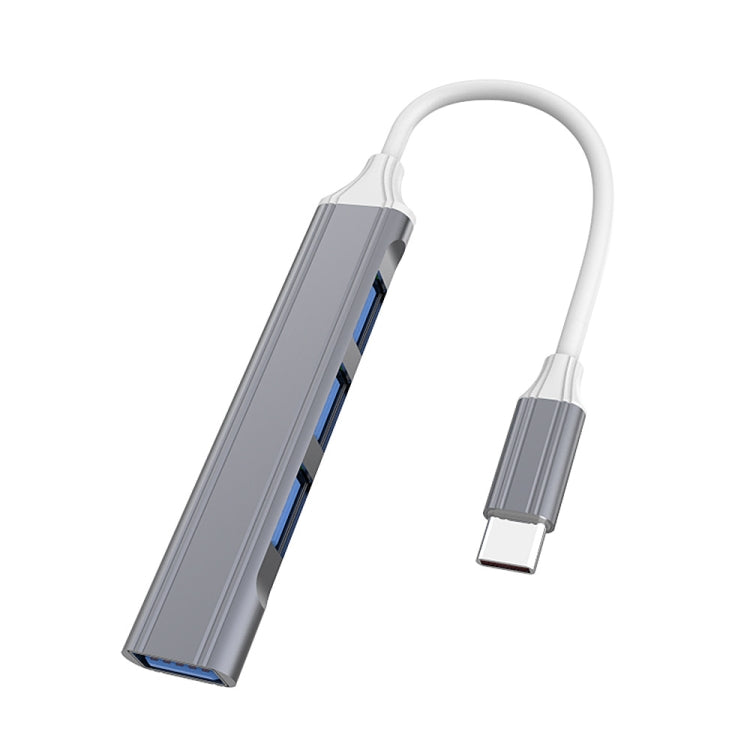 Docking station multifunzione USB-C e USB 3.0 in alluminio