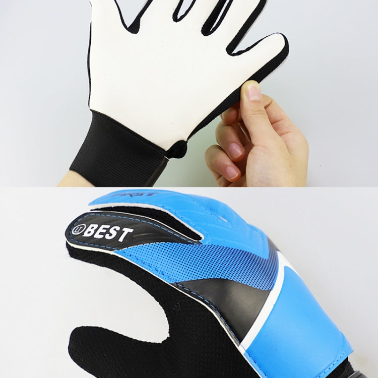 Guanti da portiere calcio bambini lattice taglie 5-7