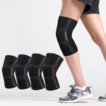 Protezione ginocchia sportive in nylon elasticizzato