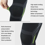 Protezione ginocchia sportive in nylon elasticizzato