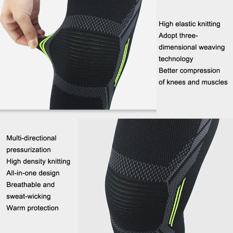 Protezione ginocchia sportive in nylon elasticizzato