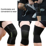 Protezione ginocchia sportive in nylon elasticizzato