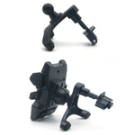 10 PZ R139-004 Clip portacellulare presa aria auto, Black, White