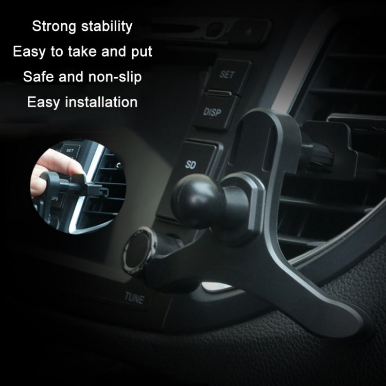 10 PZ R139-004 Clip portacellulare presa aria auto, Black, White