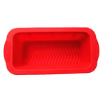 Stampo per torta lungo in silicone per toast per pizza da 2 pezzi, Long (Red), Long (Blue), Long (Purple)