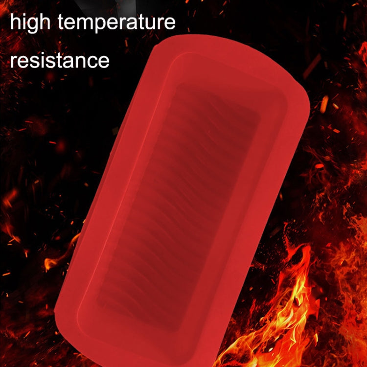 Stampo per torta lungo in silicone per toast per pizza da 2 pezzi, Long (Red), Long (Blue), Long (Purple)