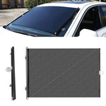 Tenda avvolgibile telescopica per finestra con tenda parasole a ventosa da 2 pezzi, 40x60cm Black Mesh, 40x125cm Black Mesh, 45x125cm Silver Lyser, 40x60cm Silver Lyser, 40x125cm Silver Lyser, 50x125cm Silver Laser, 45x125cm Black Mesh                 ...