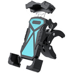 L101+M011 Supporto per telefono con chiusura meccanica per ciclismo all'aperto, Gray, Black, Blue, Yellow, Red, Green, DIY Color