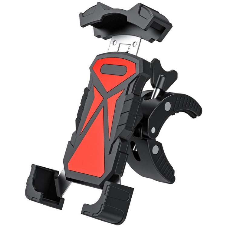 L101+M011 Supporto per telefono con chiusura meccanica per ciclismo all'aperto, Gray, Black, Blue, Yellow, Red, Green, DIY Color