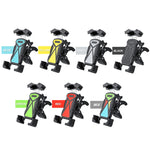 L101+M011 Supporto per telefono con chiusura meccanica per ciclismo all'aperto, Gray, Black, Blue, Yellow, Red, Green, DIY Color