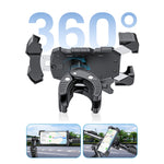 L101+M011 Supporto per telefono con chiusura meccanica per ciclismo all'aperto, Gray, Black, Blue, Yellow, Red, Green, DIY Color