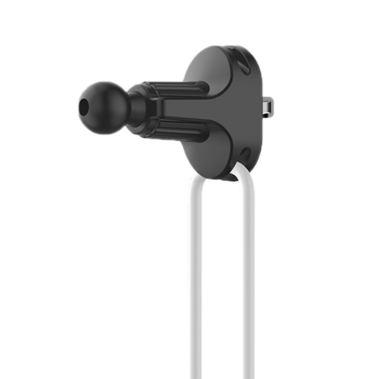 6 PCS Presa d'aria per auto La base della staffa del telefono cellulare può agganciare il cavo dati, dimensioni:, 17mm Ball Head, 15mm Ball Head, 13mm Ball Head