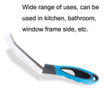 2 PCS Spazzola per angoli della porta della finestra dell'auto Pulizia della spazzola per fessure per auto, 2pcs Door Corner Brush