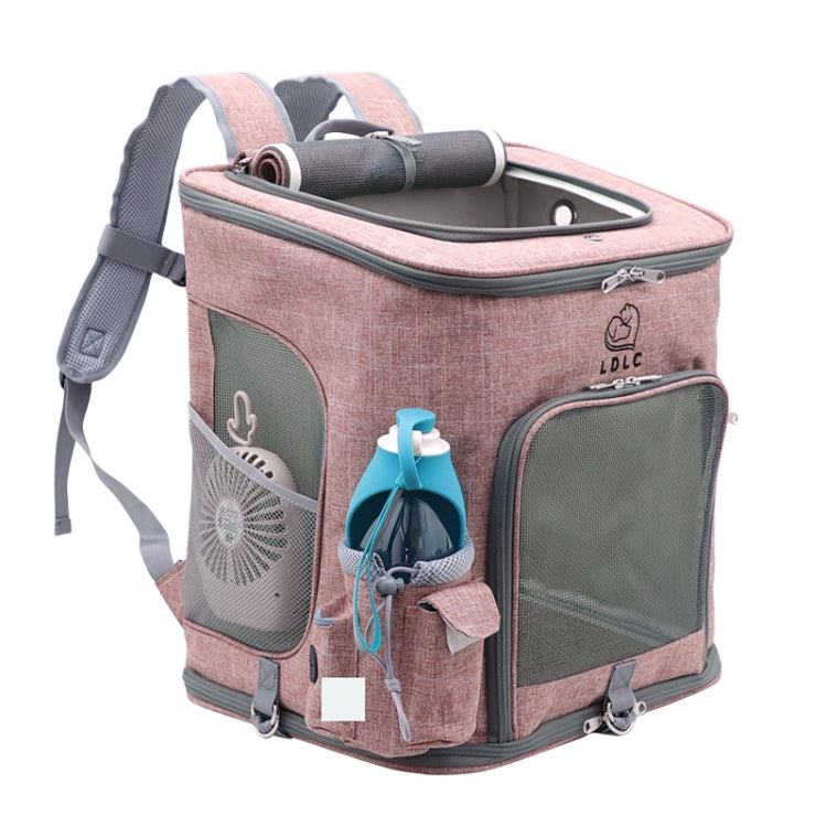 LDLC QS-002-L Zaino per animali portatile pieghevole e traspirante