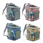 LDLC QS-002-L Zaino per animali portatile pieghevole e traspirante