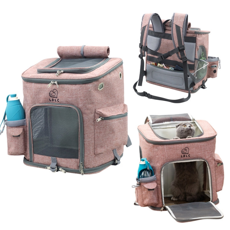 LDLC QS-002-L Zaino per animali portatile pieghevole e traspirante