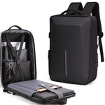 Borsa per computer antifurto per uomo con telaio in lega di zaino rigido, 8001 Black, 8001 Gray, 8001 Blue, 8001 Red, 8003 Black, 8003 Gray, 8003 Blue, 8003 Red, 8001-J Black, 8001-J Gray, 8001-J Blue, 8001-J Red