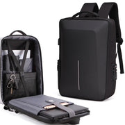 Borsa per computer antifurto per uomo con telaio in lega di zaino rigido, 8001 Black, 8001 Gray, 8001 Blue, 8001 Red, 8003 Black, 8003 Gray, 8003 Blue, 8003 Red, 8001-J Black, 8001-J Gray, 8001-J Blue, 8001-J Red