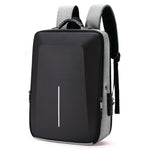 Borsa per computer antifurto per uomo con telaio in lega di zaino rigido, 8001 Black, 8001 Gray, 8001 Blue, 8001 Red, 8003 Black, 8003 Gray, 8003 Blue, 8003 Red, 8001-J Black, 8001-J Gray, 8001-J Blue, 8001-J Red