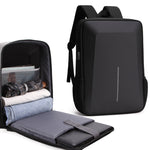 Borsa per computer antifurto per uomo con telaio in lega di zaino rigido, 8001 Black, 8001 Gray, 8001 Blue, 8001 Red, 8003 Black, 8003 Gray, 8003 Blue, 8003 Red, 8001-J Black, 8001-J Gray, 8001-J Blue, 8001-J Red