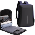 Borsa per computer antifurto per uomo con telaio in lega di zaino rigido, 8001 Black, 8001 Gray, 8001 Blue, 8001 Red, 8003 Black, 8003 Gray, 8003 Blue, 8003 Red, 8001-J Black, 8001-J Gray, 8001-J Blue, 8001-J Red