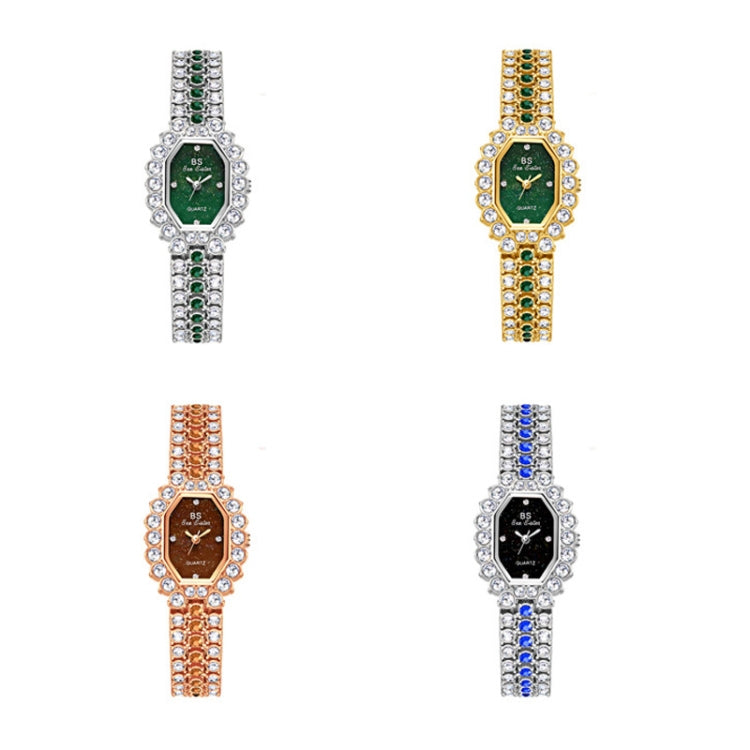 BS Bee Sister FA1581 Orologio da donna con glitter e diamanti