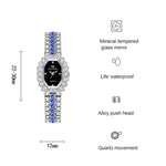 BS Bee Sister FA1581 Orologio da donna con glitter e diamanti