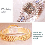 BS Bee Sister FA1581 Orologio da donna con glitter e diamanti
