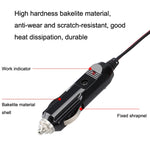 Linea di estensione per presa accendisigari per auto 12-24 V, lunghezza cavo 3,7 m, 12-24V Length 370cm