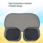 Parasole in rete per auto con ventosa non porosa, 5pcs/set