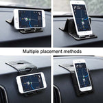 Stabilizzatore antiscivolo pieghevole per supporto da auto da tavolo per telefono cellulare da 2 pezzi, HL-144